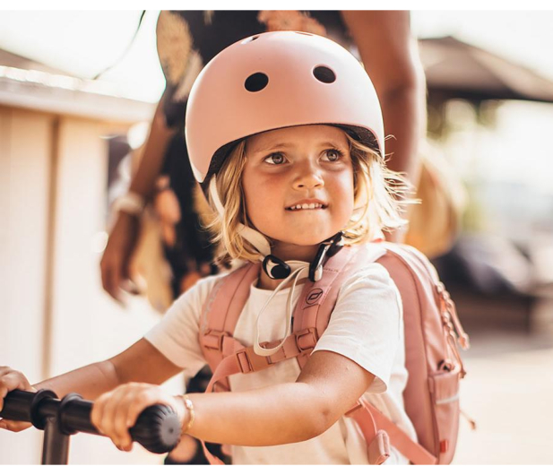 Scoot & Ride Kask Ochronny S-M dla dzieci 3+ Rose - 1014700 - zdjęcie 4